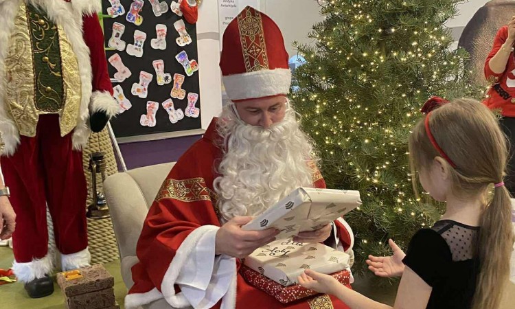 Spotkanie ze Świętym Mikołajem
